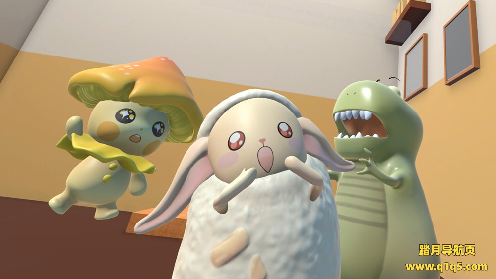 阿缇的夜晚画作（Night Painting of Atti）