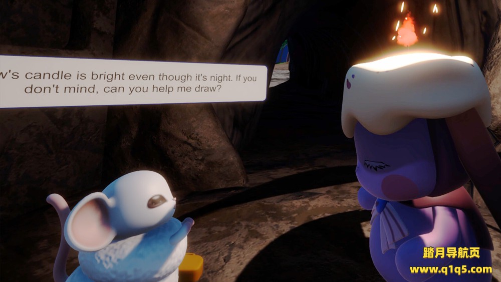 阿缇的夜晚画作（Night Painting of Atti）