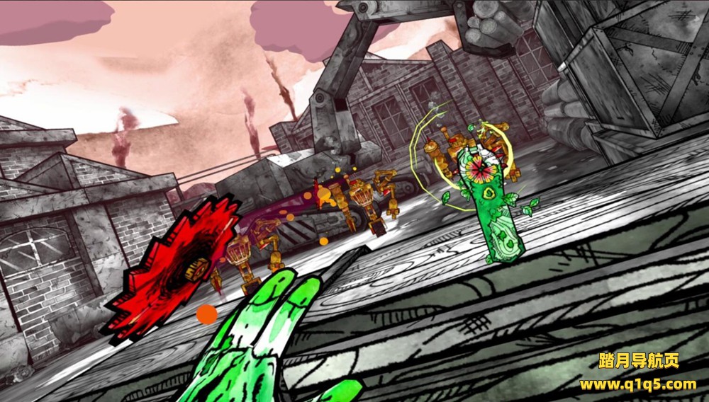 水彩射击元素（We Are One）