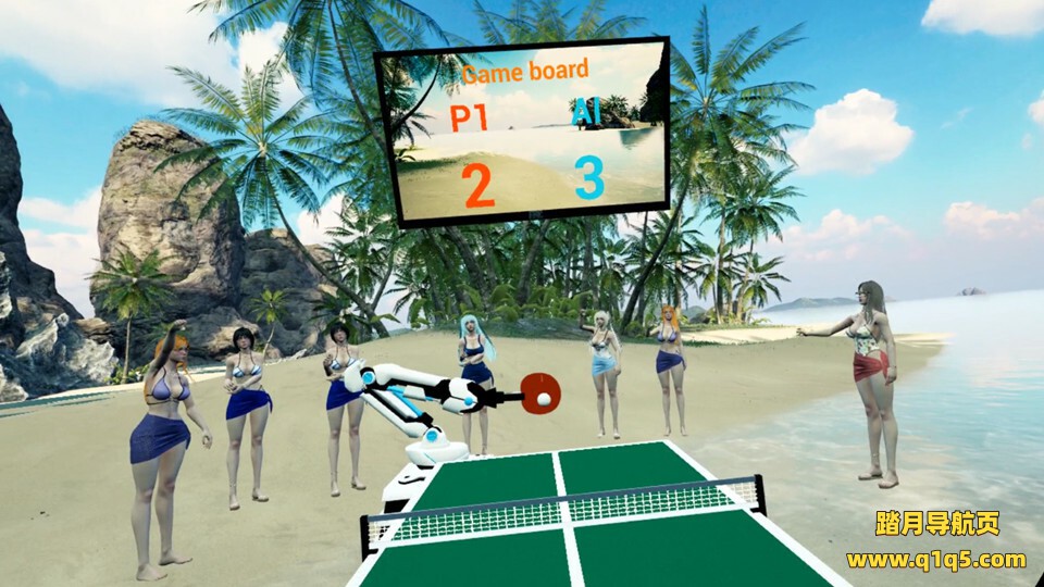 沙滩乒乓宝贝VR (Beach Ping Pong Babes VR）