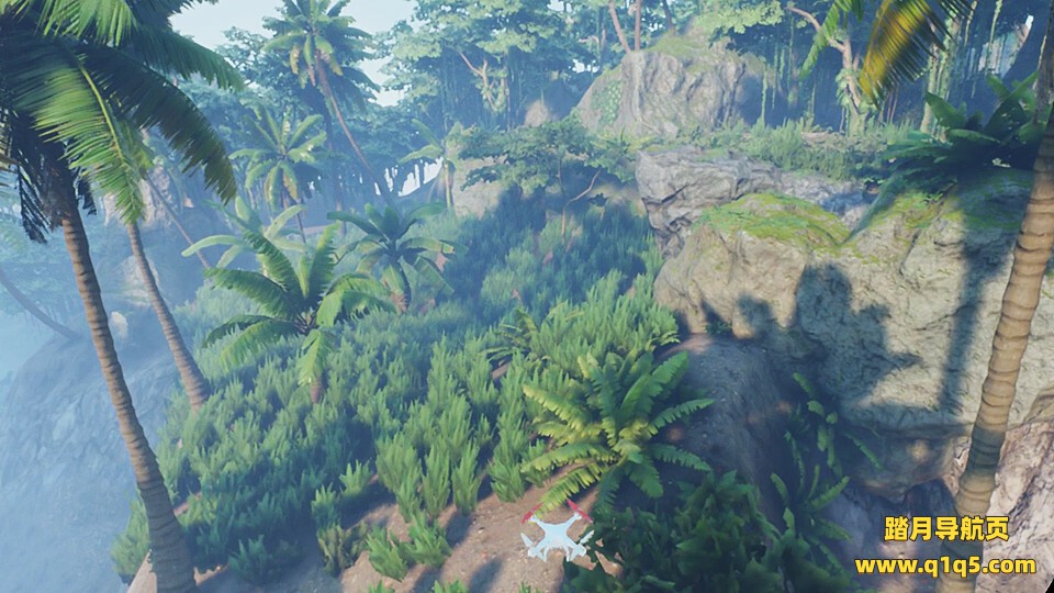 恐龙世界航拍摄影 (Dinosaur Land Aerial Photograph)