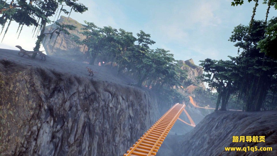VR 沉浸式侏罗纪星球过山车 (Immersive Jurassic World Roller Coaster VR)