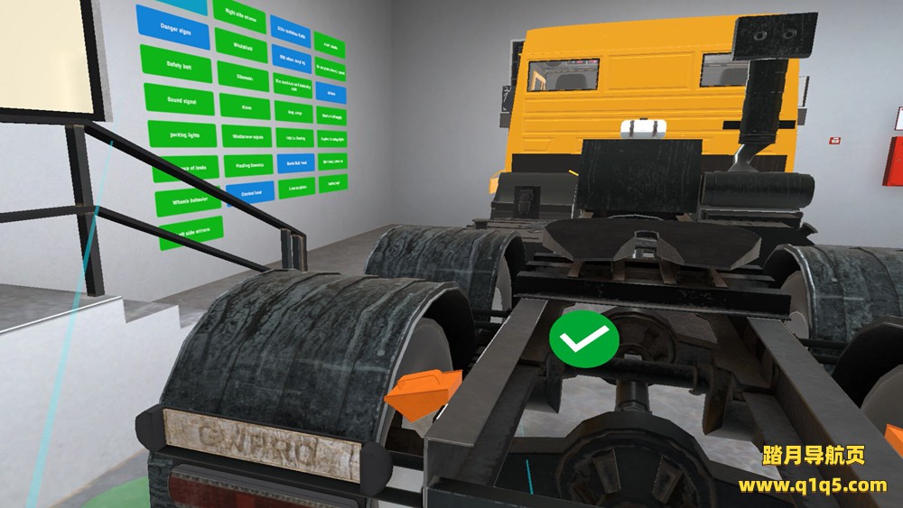 VR 培训驾驶的卡车 (Truck Preparation For Driving VR Training)