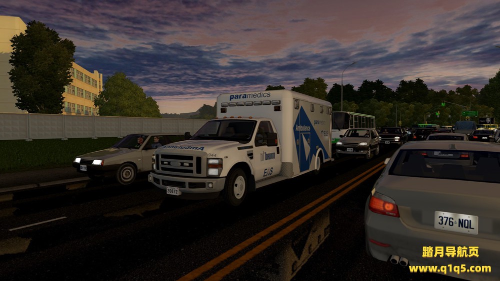 城市汽车驾驶练车模拟器（City Car Driving）