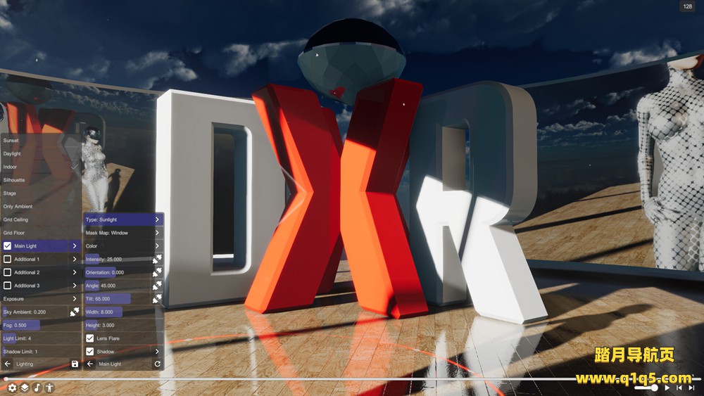 模型动作查看器 (DanceXR Pure)