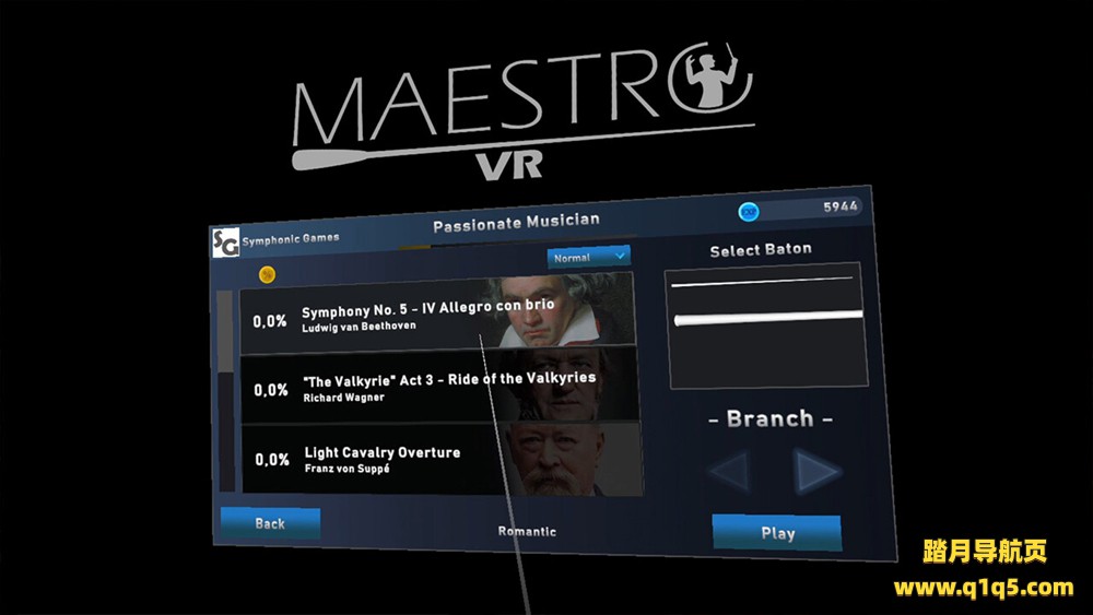 虚拟音乐演奏 (Maestro VR)