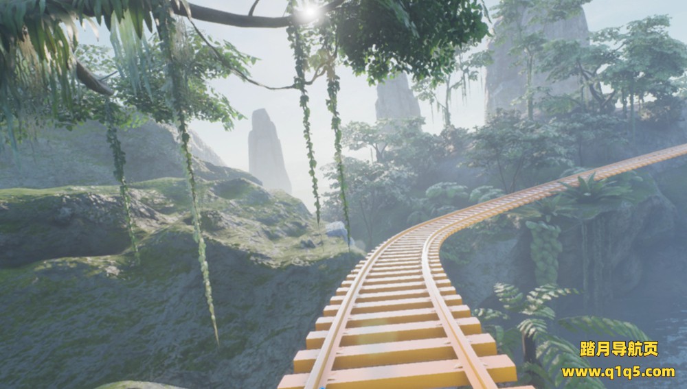 VR 侏罗纪过山车（VR Jurassic island roller coaster）
