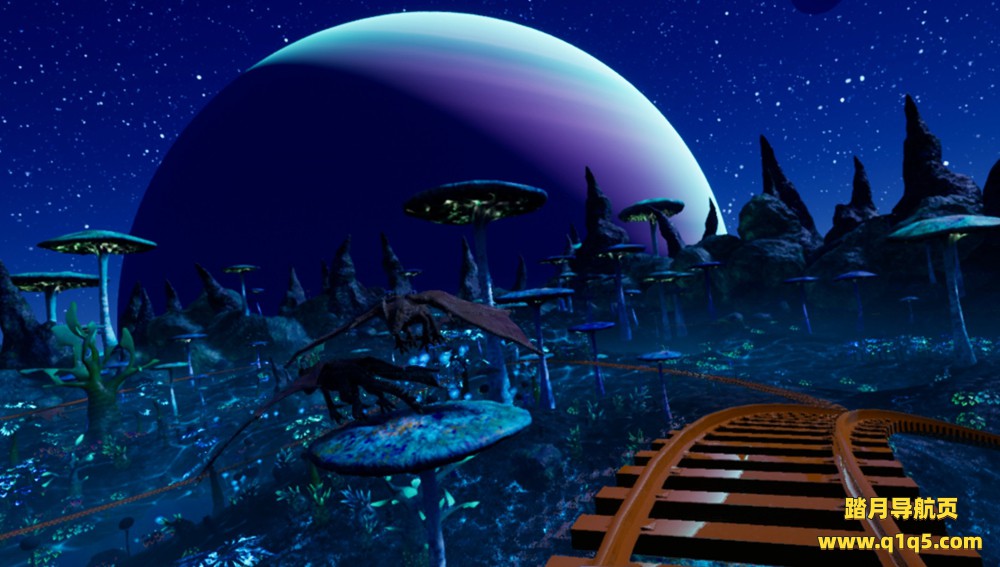 VR 侏罗纪过山车（VR Jurassic island roller coaster）