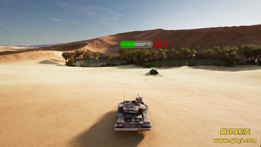 VR中的T90坦克战斗模拟器