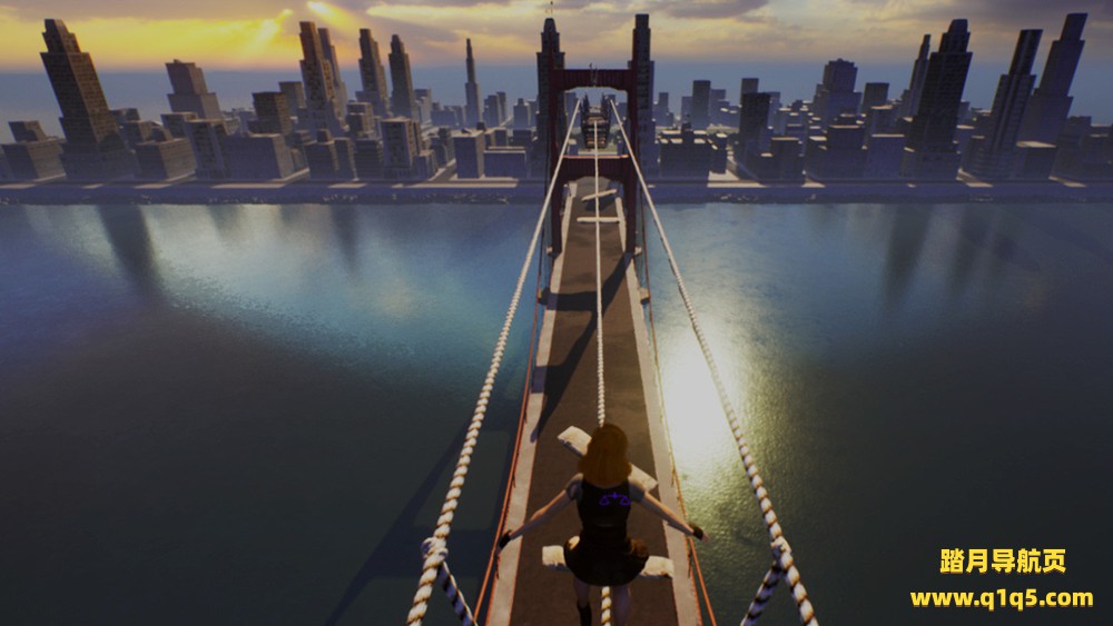 VR高空运动:旧金山空中吊索 (VR Sky Walk)