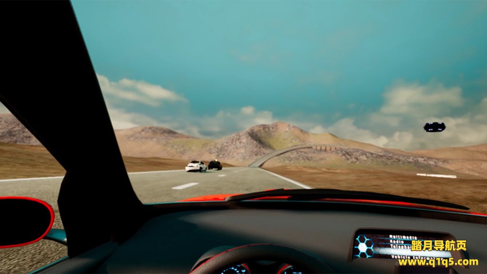 VR疯狂赛车碰撞