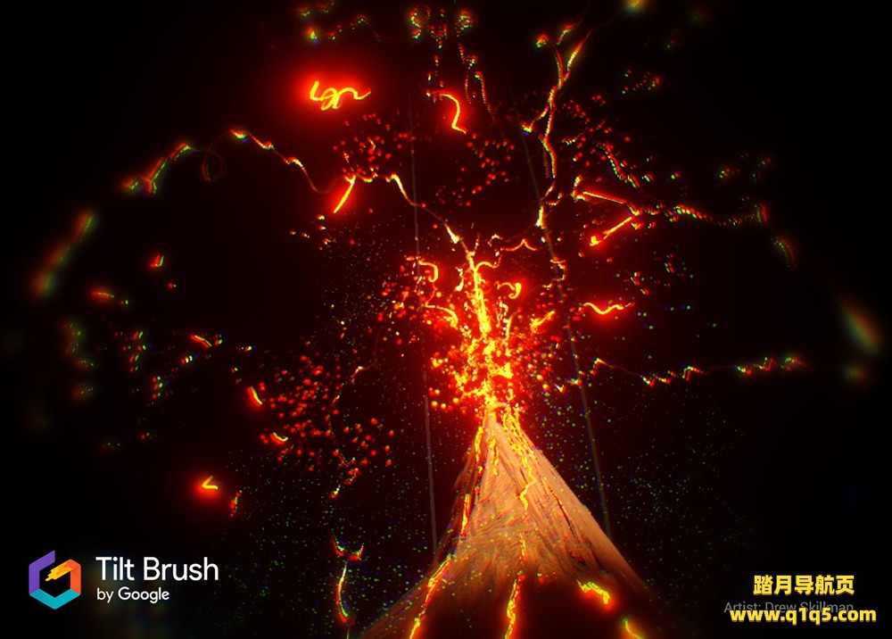 倾斜的刷子(谷歌绘画) Tilt Brush VR