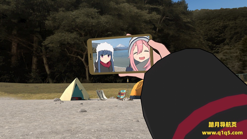 摇曳露营△ VIRTUAL CAMP ～本栖湖篇～