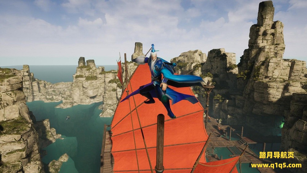 VR飞翔的齐天大圣：功夫与古典中国美景