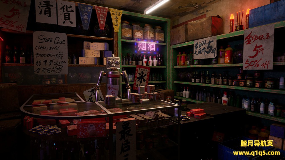 赛博朋克科幻世界VR电影（A.D. 2047）