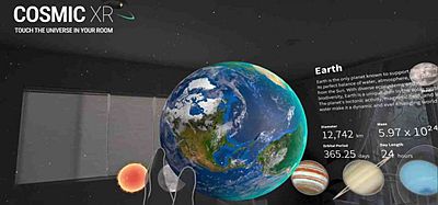 Meta Quest 游戏《房间里的宇宙XR空间》Cosmic XR – Space In Your Room