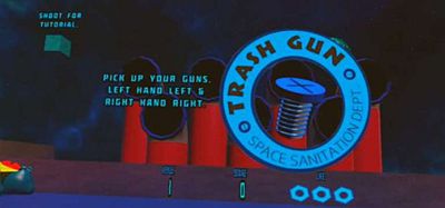 Oculus Quest 游戏《垃圾桶》Trash Gun
