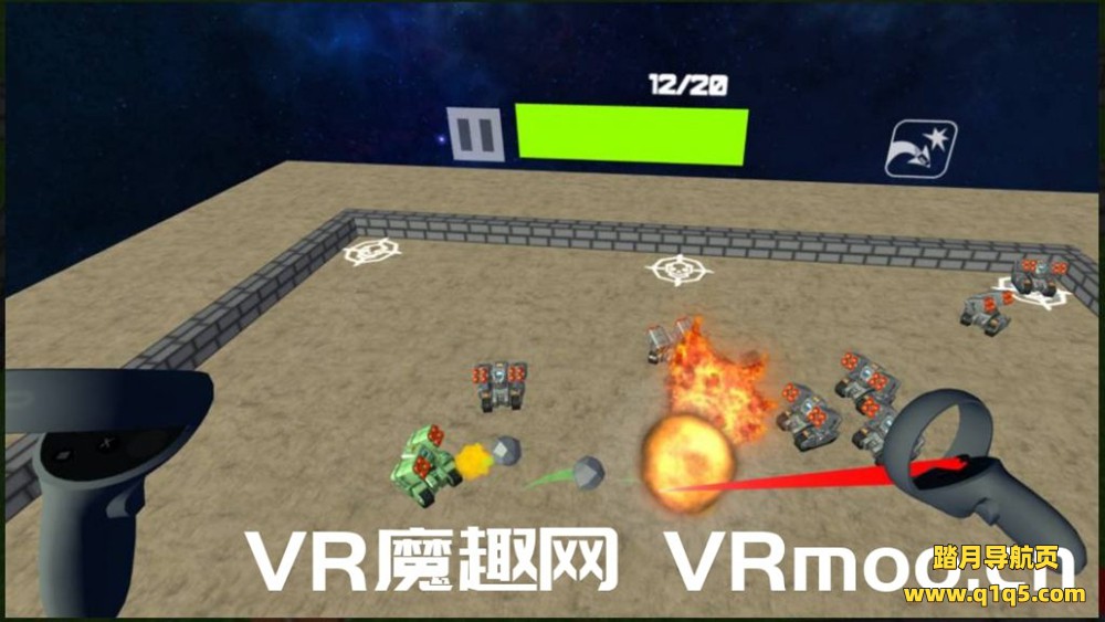 Oculus Quest 游戏《Tank Battle》坦克大战vr