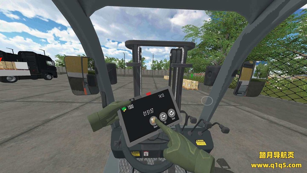 Oculus Quest 游戏《叉车驾驶模拟器 VR》Forklift Driving Simulator VR