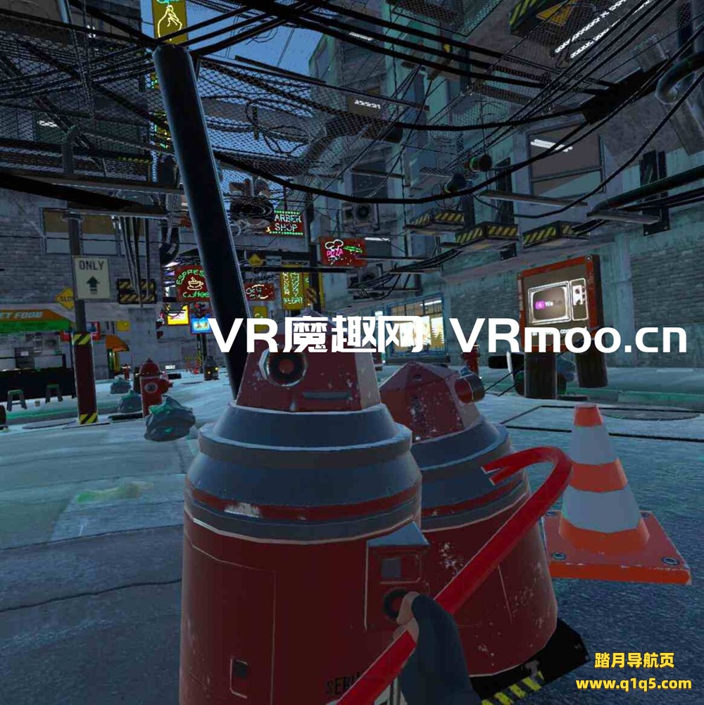 Meta Quest 游戏《Cyber City VR》网络城市 VR