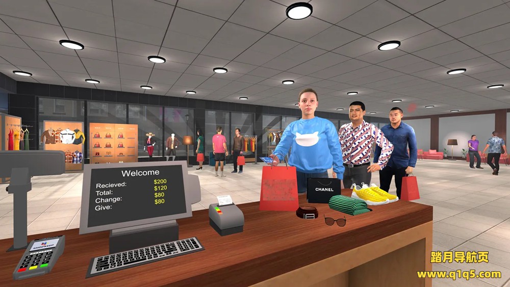 Meta Quest 游戏《时装店模拟器》Fashion Store Simulator Game
