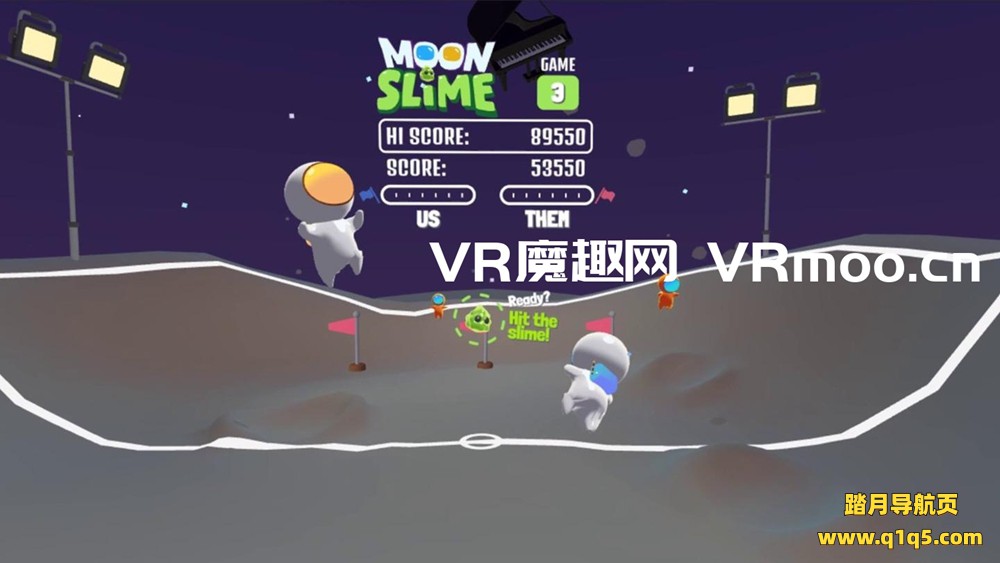 Oculus Quest 游戏《Moon Slime- Space Sport VR》月球史莱姆：太空运动