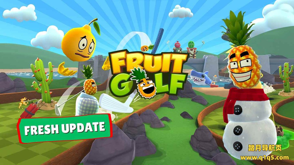 Meta Quest 游戏《水果高尔夫》Fruit Golf