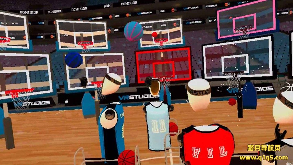 Oculus Quest 游戏《疯狂灌篮》Hoops Madness