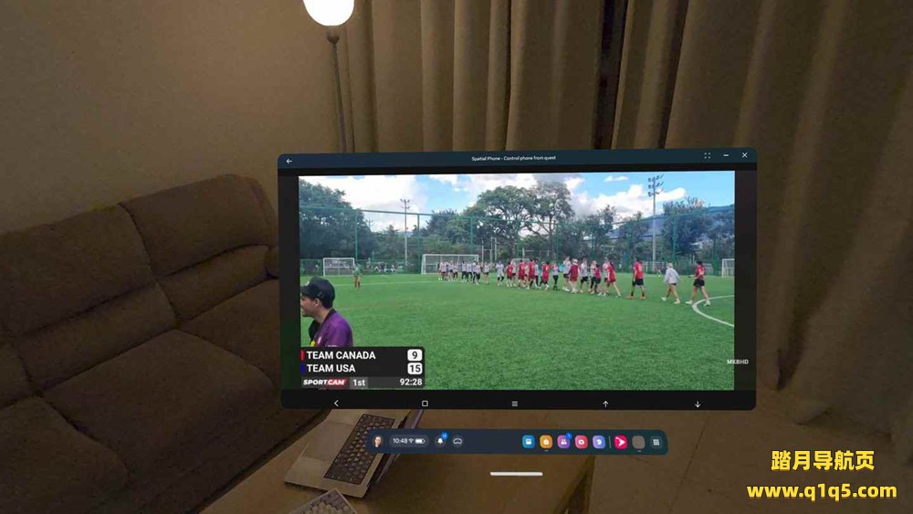 Oculus Quest 应用《空间电话：镜像与控制》Spatial Phone- Mirror Control