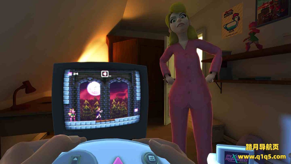 Oculus Quest 游戏《电子像素》Pixel Ripped 1995（怀旧模拟游戏）