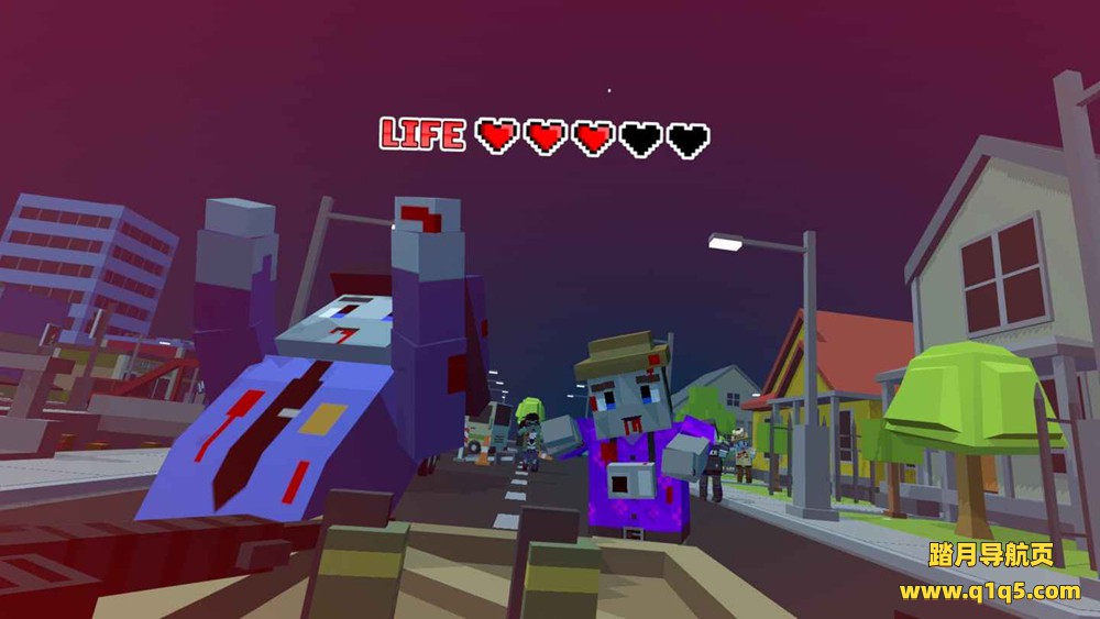 Oculus Quest 游戏《Voxel Shot VR》像素僵尸