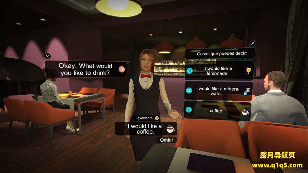 Oculus Quest 游戏《在 VR 中学习语言》Mondly – Practice Languages in VR