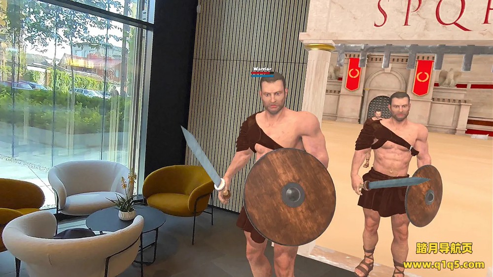 Meta Quest 游戏《角斗士之战：混合现实格斗》Gladiator Battle- Mixed Reality Fight