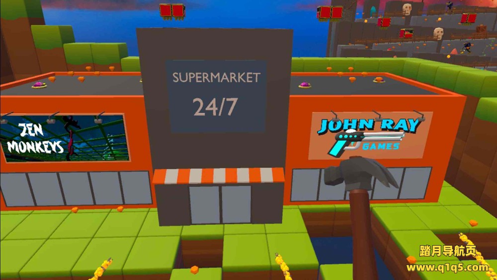 Oculus Quest 游戏《锤击时间》Hammer Time- VR Platformer