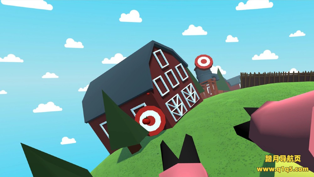 Oculus Quest 游戏《Bacon Roll》小猪快跑