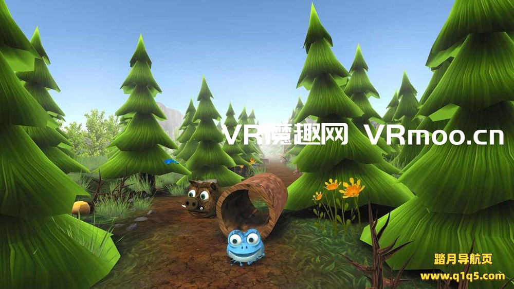 Oculus Quest 游戏《青蛙和青蛙女孩》Frog & Froggie VR