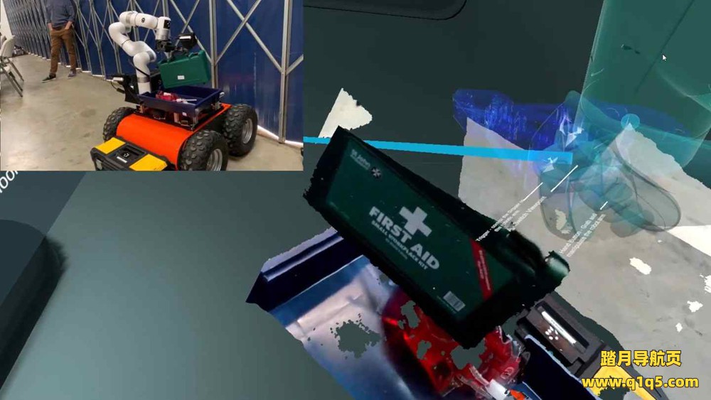 Oculus Quest 程序《3D机械臂》AMAS VR