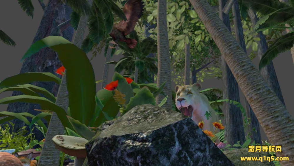 Oculus Quest 游戏《丛林穿越》Jungle Passthrough
