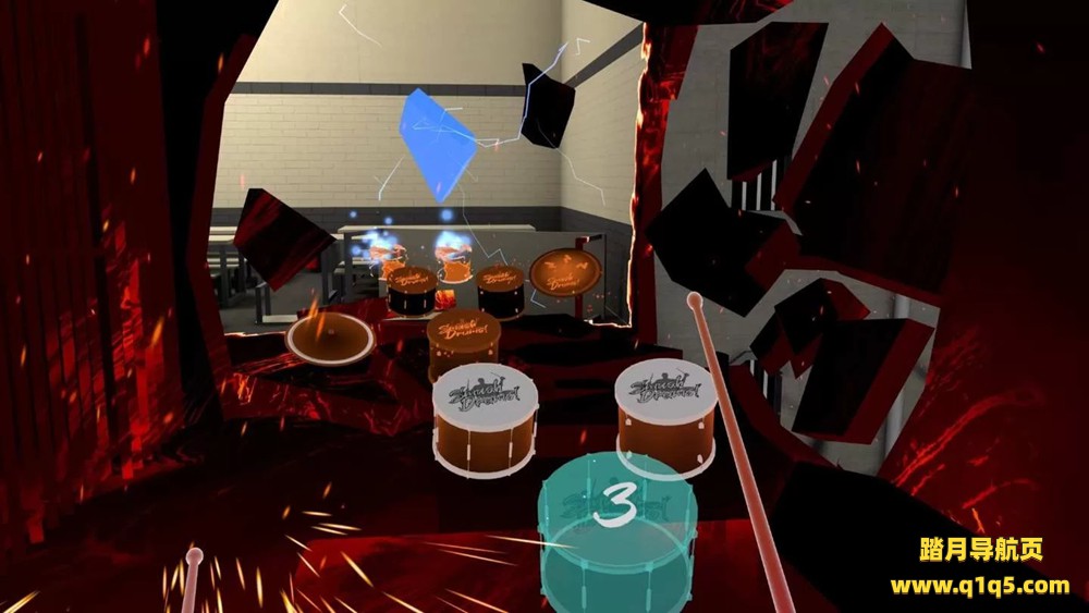 Oculus Quest 游戏《粉碎鼓手VR》Smash Drums