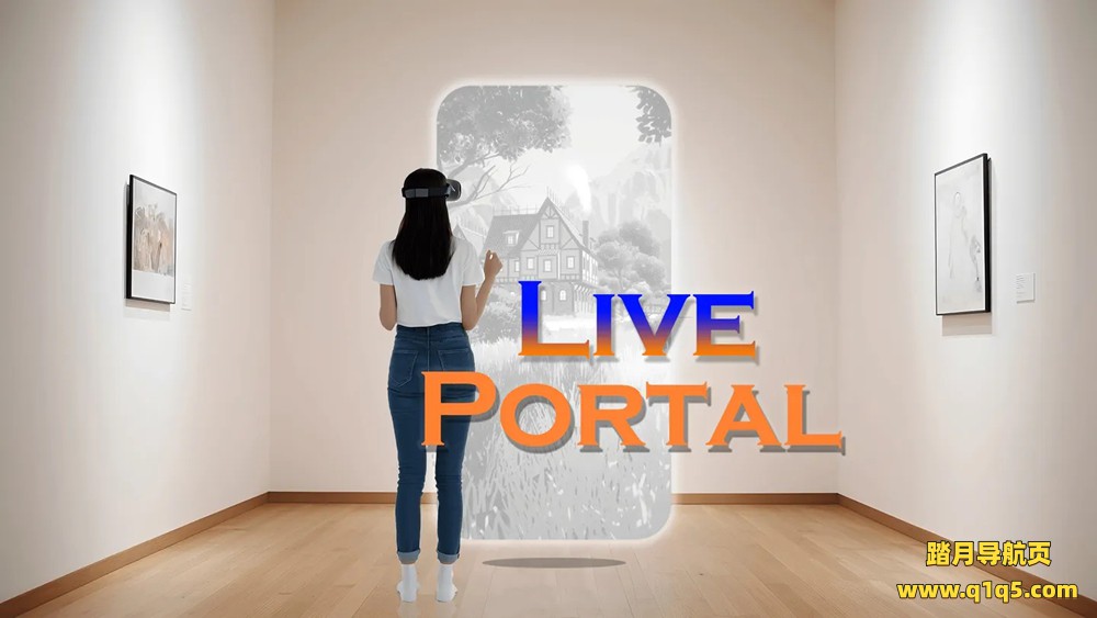 Meta Quest 游戏《空间门户》LivePortal