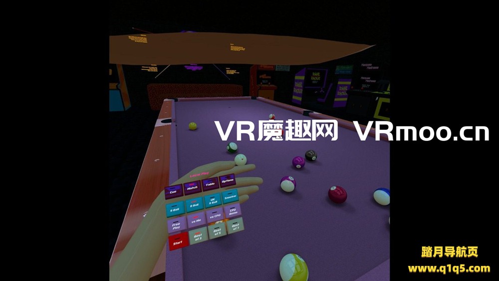 Oculus Quest 游戏《斯诺克台球》Cueist 2 VR