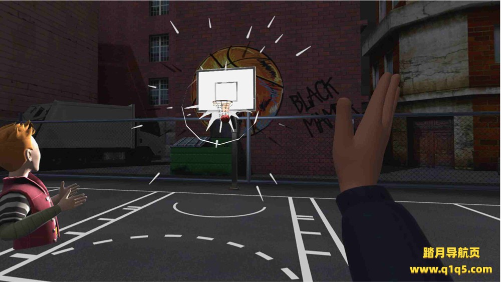 Oculus Quest 游戏《希望篮球》Hoopzter Basketball
