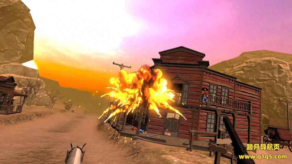 Meta Quest 游戏《牛仔冲刺》Cowboy Rush