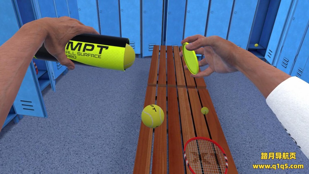Oculus Quest 游戏《网球模拟器》Match Point Tennis