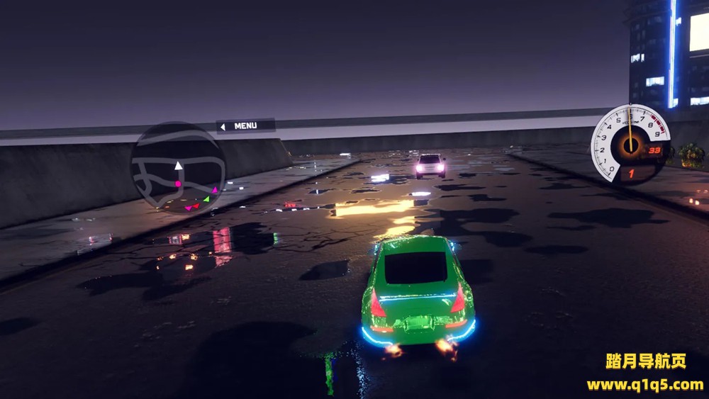 Meta Quest 游戏《开放世界竞速：赛博朋克之城》Open World Racing- Cyberpunk City