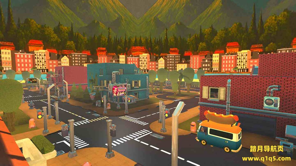 Meta Quest 游戏《古怪的卡车》Serve Swerve