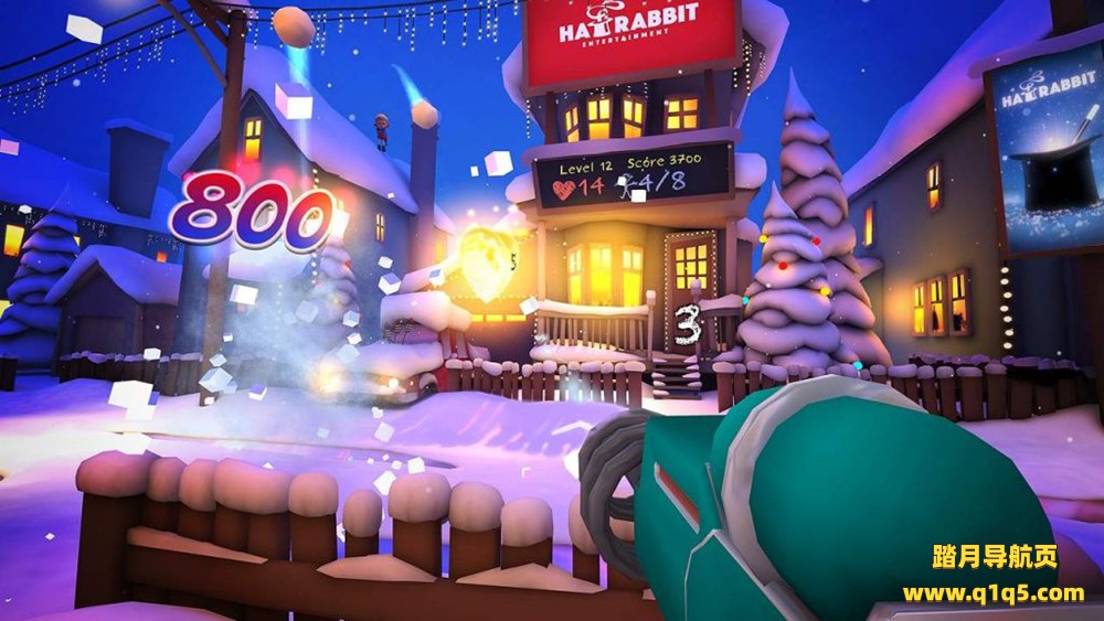 Oculus Quest 游戏《Merry Snowballs》快乐雪球