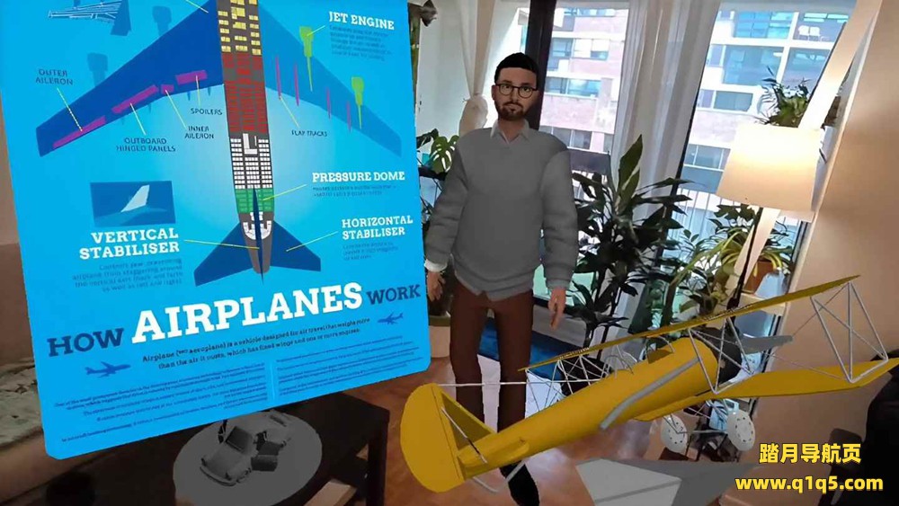 Meta Quest 游戏《交互式智能聊天》CuriosityXR – Interactive AI Chat