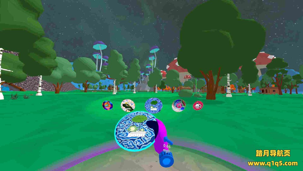 Meta Quest 游戏《疯狂飞盘》Disc Frenzy