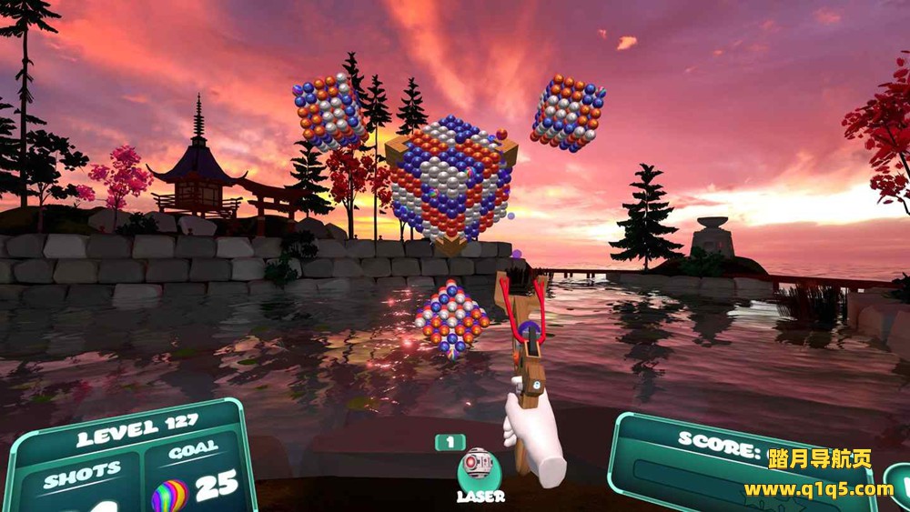 Oculus Quest 游戏《消消乐天堂》Marble Pop Paradise